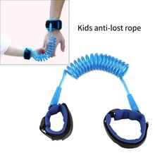 Adjustable Kids Safety Harness Child Wrist Leash Anti-lost Link Children Belt Walking Assistant Baby Walker Wristband 1.5M 2024 - compre barato