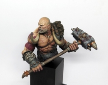1/10 Scale Resin Bust Barbarian Unpainted Figure Model Kit Free Shipping 2024 - buy cheap