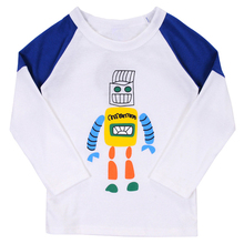 Camiseta de Robot para niños y niñas, diseño nuevo, 100% algodón, venta al por mayor 2024 - compra barato