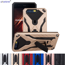 Capa de telefone com suporte para huawei p10 plus, capa com pára-choque para computador e parte traseira, vky, l09, l29 2024 - compre barato