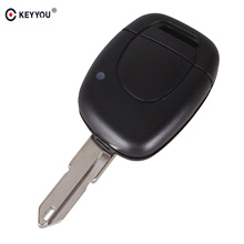 Новинка, чехол KEYYOU для автомобильного ключа с 1 кнопкой, без чипа 2024 - купить недорого