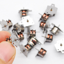 Wholesle 50pcs 3-5V 2 phase 4 wire DC Micro Stepper motor stepping motor free shipping for camera digital product 2024 - buy cheap