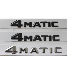 " 4MATIC " Car Trunk Rear Letters Word Badge Emblem Letter Badges Emblems for Mercedes Benz Mercedes Benz 2022 - buy cheap