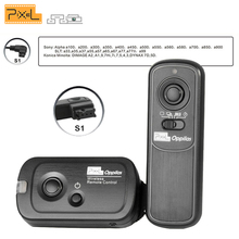 Pixel RW-221 s1 controle remoto de liberação do obturador sem fio para sony a850 a700 a560 a550 a500 a450 a400 a350 a300 a200 a100 a77 a65 2024 - compre barato