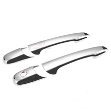 Triple Chrome Plated ABS 2 Door Handle Cover Trim For 2005-2014 Ford Mustang GT 2006 2007 2008 2009 2010 2011 2012 2013 2024 - buy cheap