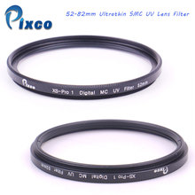 Pixco-filtro de lente digital com múltiplas revestidas smc, ultrafino, 52mm/58mm/62mm/67mm/72mm/77mm/82mm 2024 - compre barato