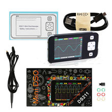 MINI DS211 Portable LCD Digital Oscilloscope ARM Nano Pocket Size Professional Digital DSO211 Automotive with MCX Probe 2024 - buy cheap