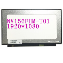 Envío Gratis NV156FHM-T01 NV156FHM T01 15,6 ''inch pantalla Lcd de ordenador portátil Pantalla de reemplazo 2024 - compra barato
