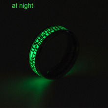 Stainless steel titanium steel of League of legends LOL ring with luminous fluorescent light not rust does not fade 2024 - buy cheap
