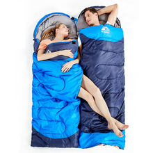 Single Sleeping Bag Envelope Camping Sleeping Bag Thermal Adult Winter Sleeping Bag Outdoor Ultralight Travel Sleeping Bed 2024 - buy cheap