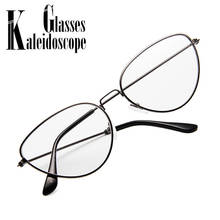 Clear Lens Cat Eye Glasses Frame Women Men Metal Frame Glasses Brand Designer Optical Glasses Retro Fashion Eyeglasses 2024 - buy cheap