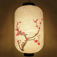 Lanternas de papel estilo japonês festival decoração para casa acessórios sushi loja pendurado decoração led lanterna de papel estilo chinês 2024 - compre barato
