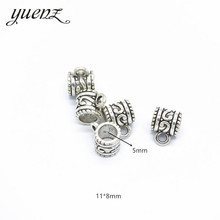 YuenZ-Cuentas de plata tibetana para mujer, accesorio de estilo europeo apto para pulseras, collar, colgante de Metal artesanal, fabricación de joyas R59, 30 Uds. 2024 - compra barato