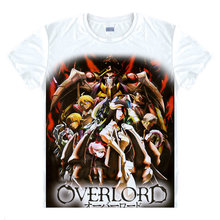 Overlord T-Shirt Albedo Shirt Cool T-Shirts anime and manga awesome top Printed T Shirts cosplay costumes anime cute top best 2024 - buy cheap