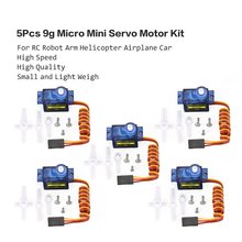 Hot! DXW 90 5Pcs/lot 9g Micro Mini Servo Motor Horns for SG90 RC Robot Arm Helicopter Foamy Airplane Car Boat Spare RC Parts Toy 2024 - buy cheap