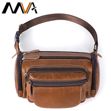 MVA Men's Belt Bags Men Waist Bags Purse Men's Belt Leather Waist Bag For Men Belt Bag Men Small Man Belt Pouch Waist Pack 2024 - buy cheap