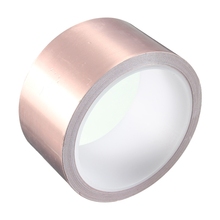 Cheapest 50mmx10M EMI Copper Adhesive Copper Foil Copper Tape Self-adhesive tape roll 2024 - buy cheap
