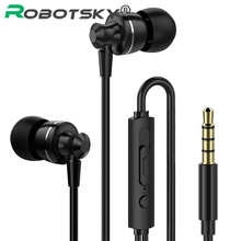 3.5mm Sports Earphone Deep Bass Wired Headphone Noise Canceling With Microphone Gaming Headset for Huawei iPhone Xiaomi Samsung 2024 - buy cheap