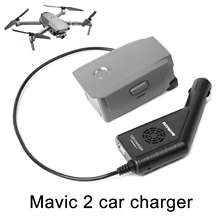 Автомобильное зарядное устройство Mavic 2, зарядное устройство с дистанционным управлением для DJI Mavic 2 zoom pro, уличная интеллектуальная зарядка, запасные части для автомобиля 2024 - купить недорого