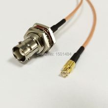 Nuevo conector hembra BNC interruptor MCX macho enchufe convertidor RG316 venta al por mayor rápido envío 15 CM 6 "adaptador 2024 - compra barato