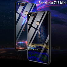 Funda de lujo para Nubia Z17 Mini, cristal templado + borde suave, cubierta trasera de 5,2 pulgadas para Nubia Z17Mini z 17 mini, fundas del teléfono tapa 2024 - compra barato