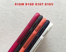 Черный/белый/красный/синий/оранжевый Y новый корпус кнопка питания, кнопка громкости крышка для HTC Desire 816 D816T D816W 816D Бесплатная доставка 2024 - купить недорого