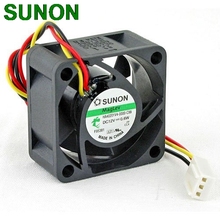 For Sunon MagLev HA40201V4-0000-C99 40x20mm-3pin speed Sensor 4700RPM 5.5cfm 12dBA server inverter axial cooling fans 2024 - buy cheap