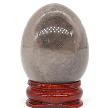 Bola curativa Mineral de cristal de piedra de jaspe del desierto, accesorio para decoración del hogar, masaje Kegel, Yoni, 34x44MM 2024 - compra barato