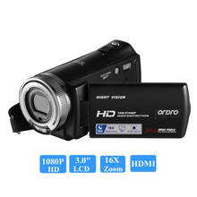 Ordro HDV-V12 1080P Full HD Digital Video Camera Camcorder 16x Digital Zoom Digital Rotation LCD Screen Max. 24MP Night vision 2024 - buy cheap