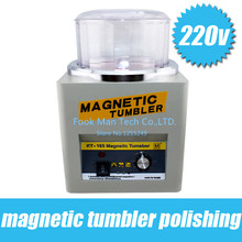 FREE SHIPPING T185 MAGNETIC TUMBLER 16CM JEWELRY POLISHER SUPER FINISHING. 2024 - buy cheap