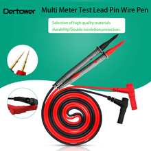10v 20v Multi Meter Test Pen Cable 110cm Needle Tip Probe Universal Digital Multimeter Lead Probe Wire Needle 2024 - buy cheap