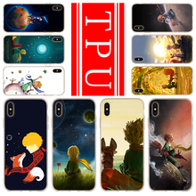Soft TPU Case For iPhone 13 12 Mini 11 Pro XS Max XR X 8 7 6 Plus SE 2020 S Cover The little prince fox 2020 2024 - buy cheap