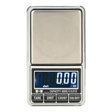 Mini báscula electrónica de bolsillo, balanza Digital de calidad de 600g/0,01g, para joyería, de precisión 2024 - compra barato