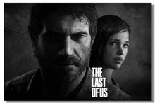 Custom Canvas Wall Decor Joel The Last Of Us Poster Left Behind Game Wallpaper Riley Ellie Sticker Dining Room Decoration #0578# 2024 - buy cheap