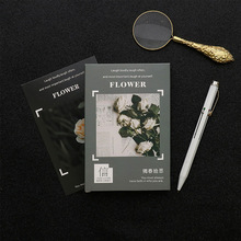 30 folhas/conjunto cartão de presente divertido flor, cartão de visitas, cartão de mensagens, carta de aniversário e envelope 2024 - compre barato