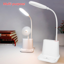 Multifunction Led Desk Lamp Touch Dimmable Lamp USB Rechargeable Adjustment Children Reading Study Bedside Bedroom Living Room 2024 - buy cheap