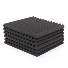 2Pcs 300*300*25mm Acoustic Soundproof Sound Stop Absorption Soundproofing Foam for KTV Audio Room Studio Room 2024 - buy cheap