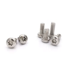 1pcs M10 Stainless steel Torx round head screw T&TX plum furniture decoration screws bolts 45mm-100mm length 2024 - buy cheap