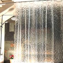 Cortinas de ducha de PEVA para el baño, pantalla de plástico impermeable 3D para el hogar, 2,0x2,0 m, a prueba de moho 2024 - compra barato