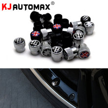 Kjautomax r55 r56 r60 r61 f55 f56, para mini cooper pneus 4pcs tampas da válvula 2024 - compre barato