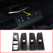 4pcs Carbon Fiber ABS Window Lift Switch Button Cover Trim For BMW 2 Series F45 F46 218i 2015-2018 Left Hand Drive Car Accessory 2024 - buy cheap