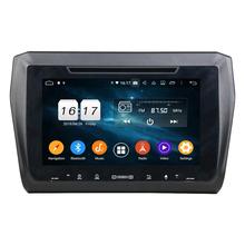 Radio Estéreo con GPS para coche, reproductor con Android 10, 4gb + 64gb, PX6, 2 din, 9 pulgadas, DVD, Bluetooth 2017, WIFI, fácil conexión, para Suzuki Swift 2018 5,0 2024 - compra barato