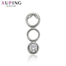 Xuping Popular Rhodium Color Plated Pendant with Stainless Steel Jewelry Round Shape Valentine's Day Gift 126.9-34664 2024 - buy cheap