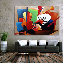 Abstract art painting modern Instrument pictures Home large wall paintings handmade oil painting for living room wall decor art 2024 - buy cheap