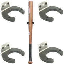 5pcs/lot Vertical Baseball Bat Softball Bat Display Wall Mount Wall Rack Wall Holder 2024 - buy cheap