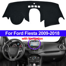 Car Dashboard Cover Dashmat Mat Pad Sun Shade Instrument Carpet For Ford Fiesta 2009 2010 2011 2012 2013 2014 - 2017 Accessories 2024 - buy cheap