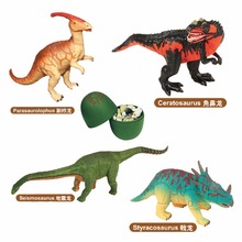 UKENN 4 шт. 3D Динозавр головоломка яйцо игрушки, Строительный набор для детей Динозавры вечерние развивающие игрушки 2024 - купить недорого