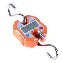 150KG Mini Crane Scale Portable LCD Digital Electronic Hook Hanging Weight Heavy Duty Hanging Hook Scales Kitchen Weight Tool 2024 - buy cheap
