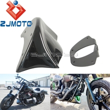 Alerón de barbilla delantera para motocicleta Harley Dyna, guardabarros inferior de carenado, para modelos de 2006 a 2017, Low Rider Street, Bob, FXD, Barbilla, Air Dam 2024 - compra barato