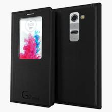 Smart View Window Flip Leather PU Case Cover For LG G2 Mini D618 D620 Auto Sleep \ Wake Function Cases 2024 - buy cheap
